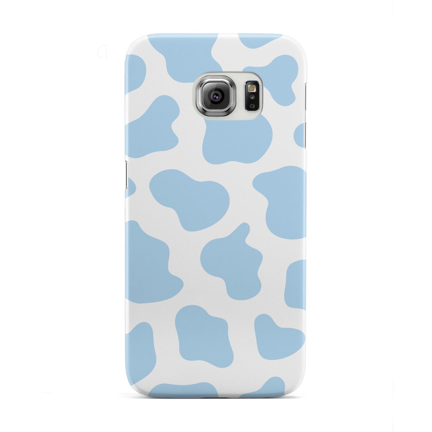Blue Cow Print Samsung Galaxy S6 Edge Case
