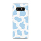 Blue Cow Print Samsung Galaxy S8 Case