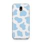 Blue Cow Print Samsung J5 2017 Case