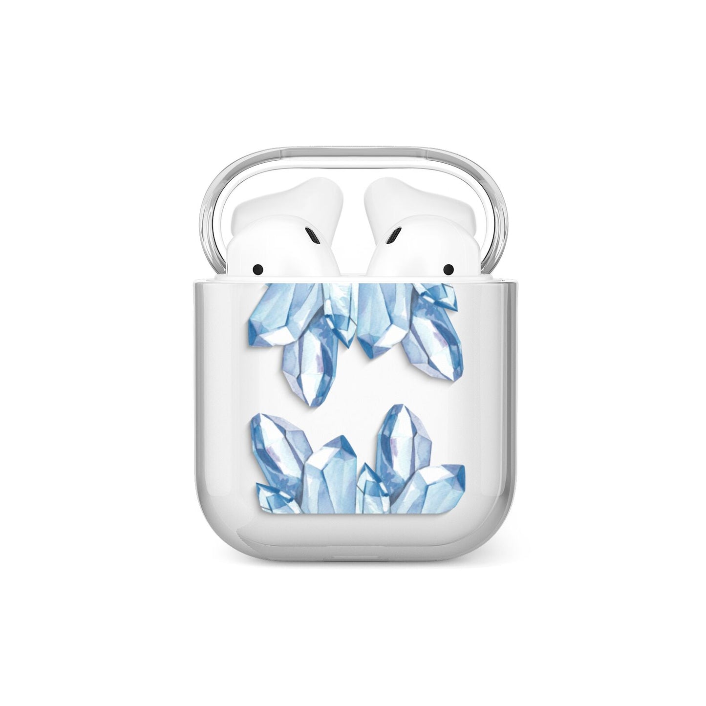 Blue Crystals AirPods Case