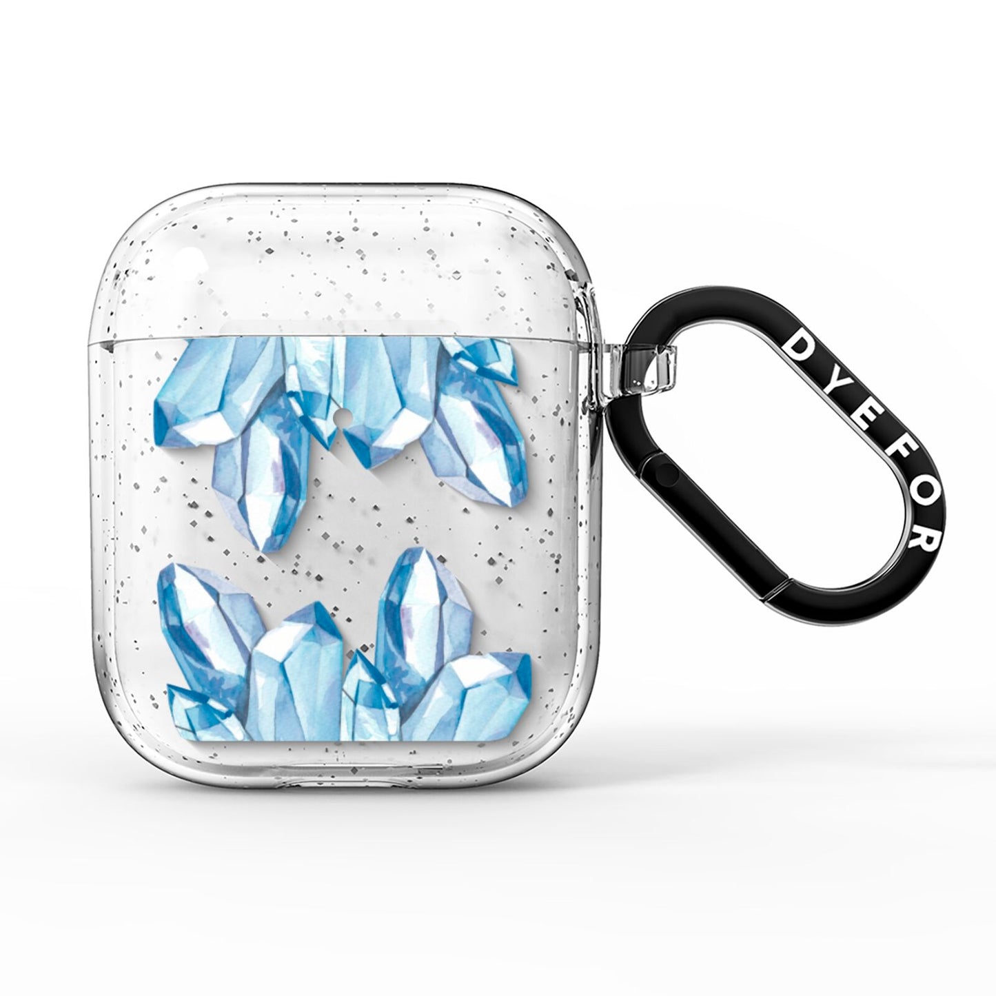 Blue Crystals AirPods Glitter Case