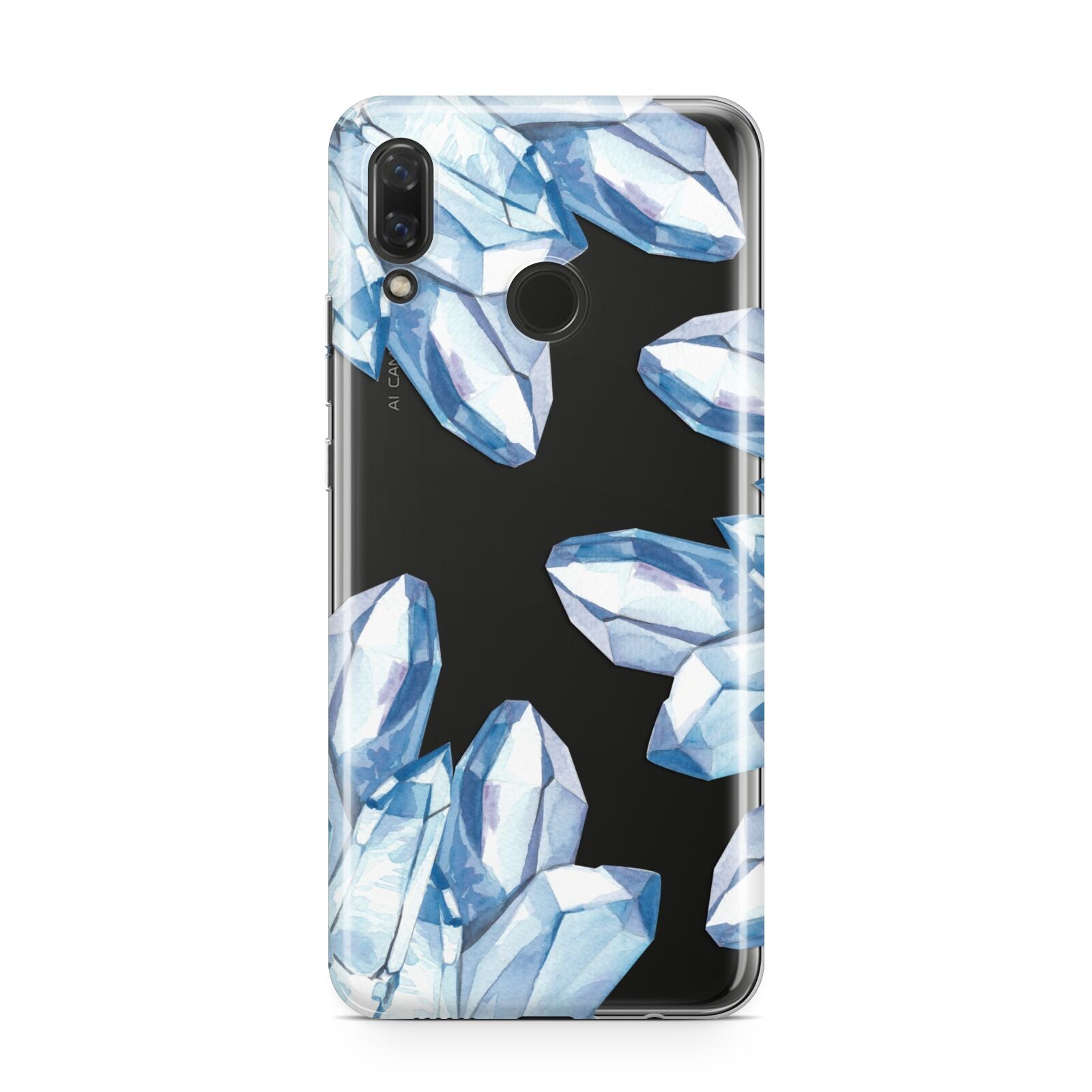 Blue Crystals Huawei Nova 3 Phone Case