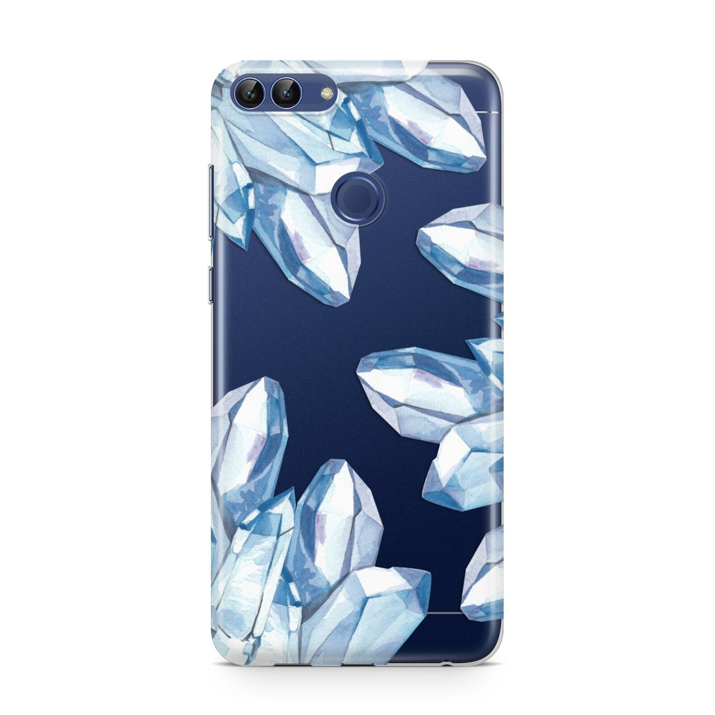 Blue Crystals Huawei P Smart Case