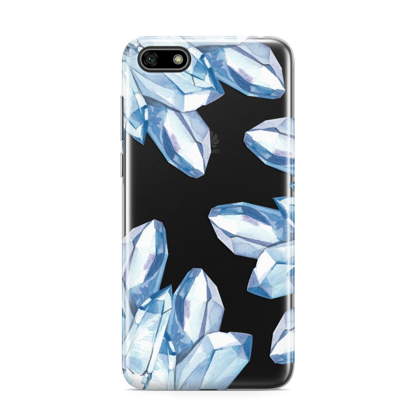 Blue Crystals Huawei Y5 Prime 2018 Phone Case