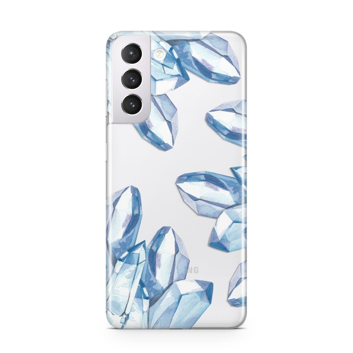 Blue Crystals Samsung S21 Case