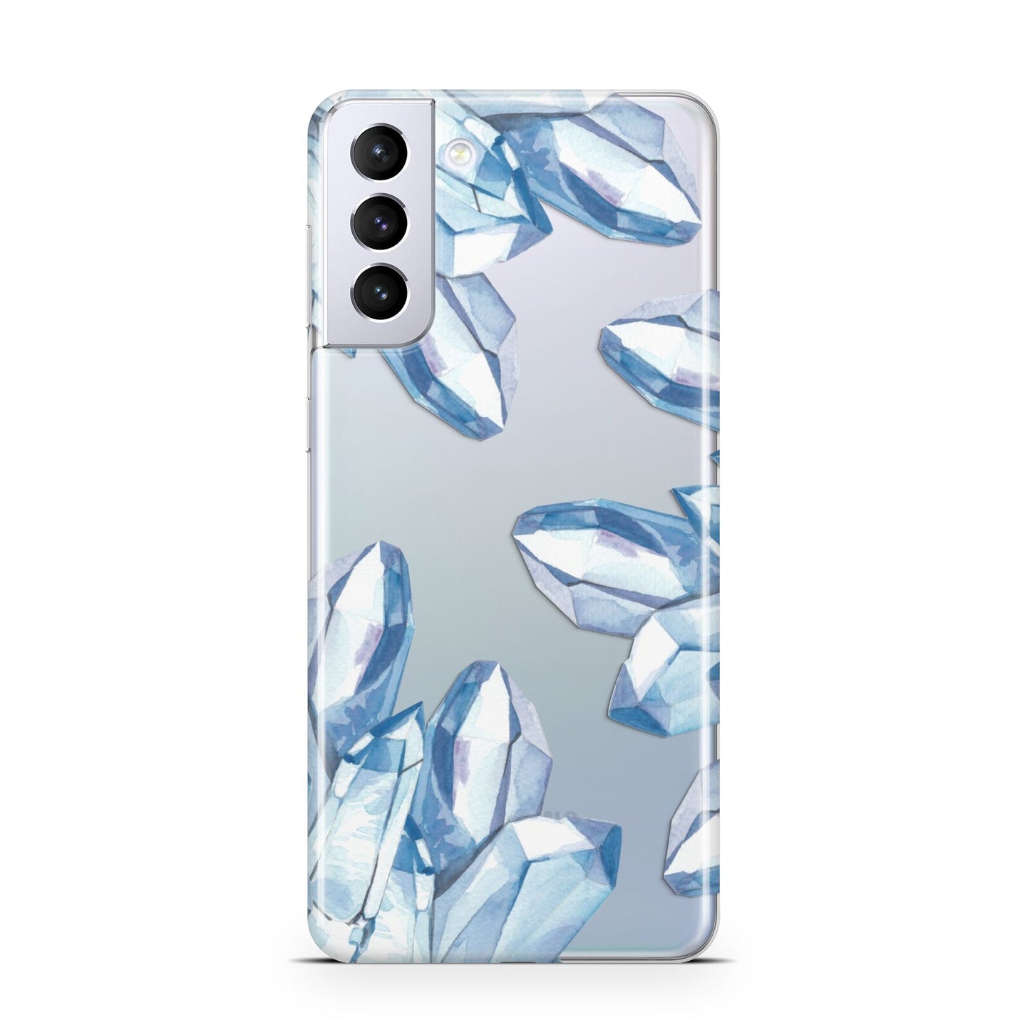 Blue Crystals Samsung S21 Plus Case