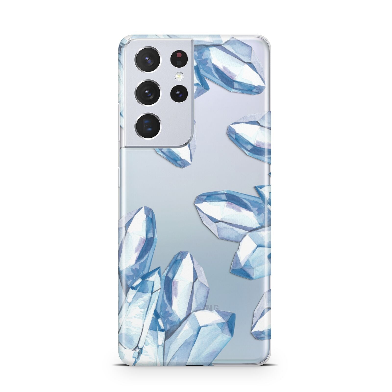 Blue Crystals Samsung S21 Ultra Case