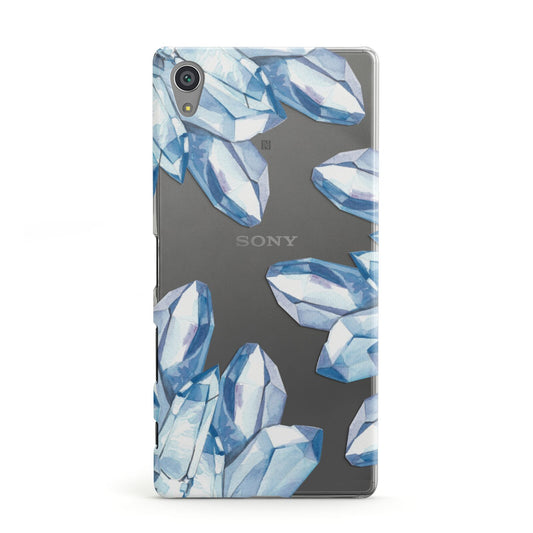 Blue Crystals Sony Xperia Case