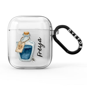 Blue Halloween Potion AirPods Case