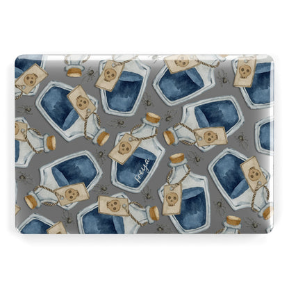 Blue Halloween Potion Apple MacBook Case