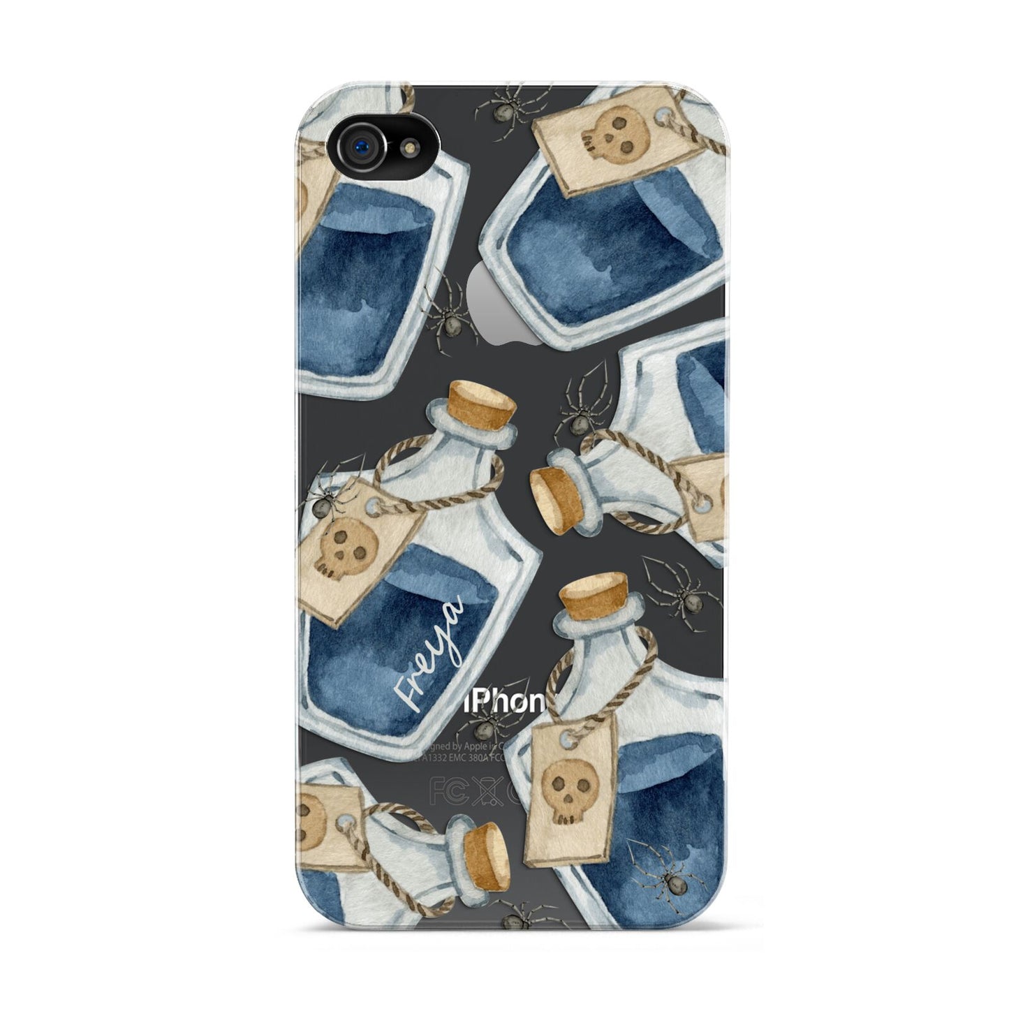 Blue Halloween Potion Apple iPhone 4s Case