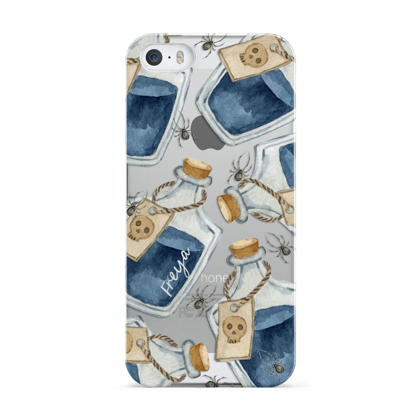 Blue Halloween Potion Apple iPhone 5 Case