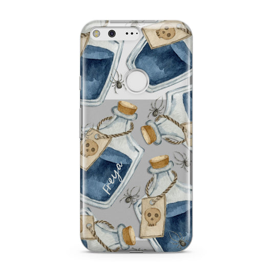 Blue Halloween Potion Google Pixel Case