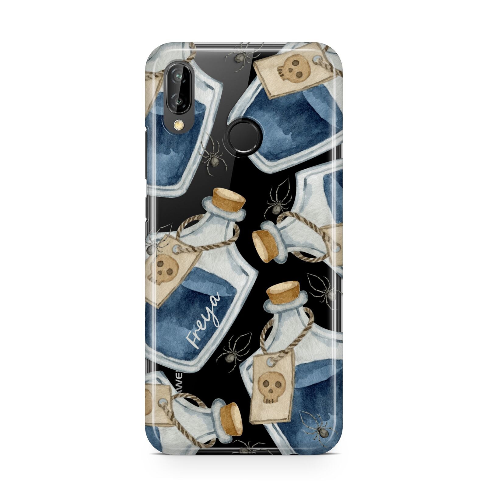 Blue Halloween Potion Huawei P20 Lite Phone Case