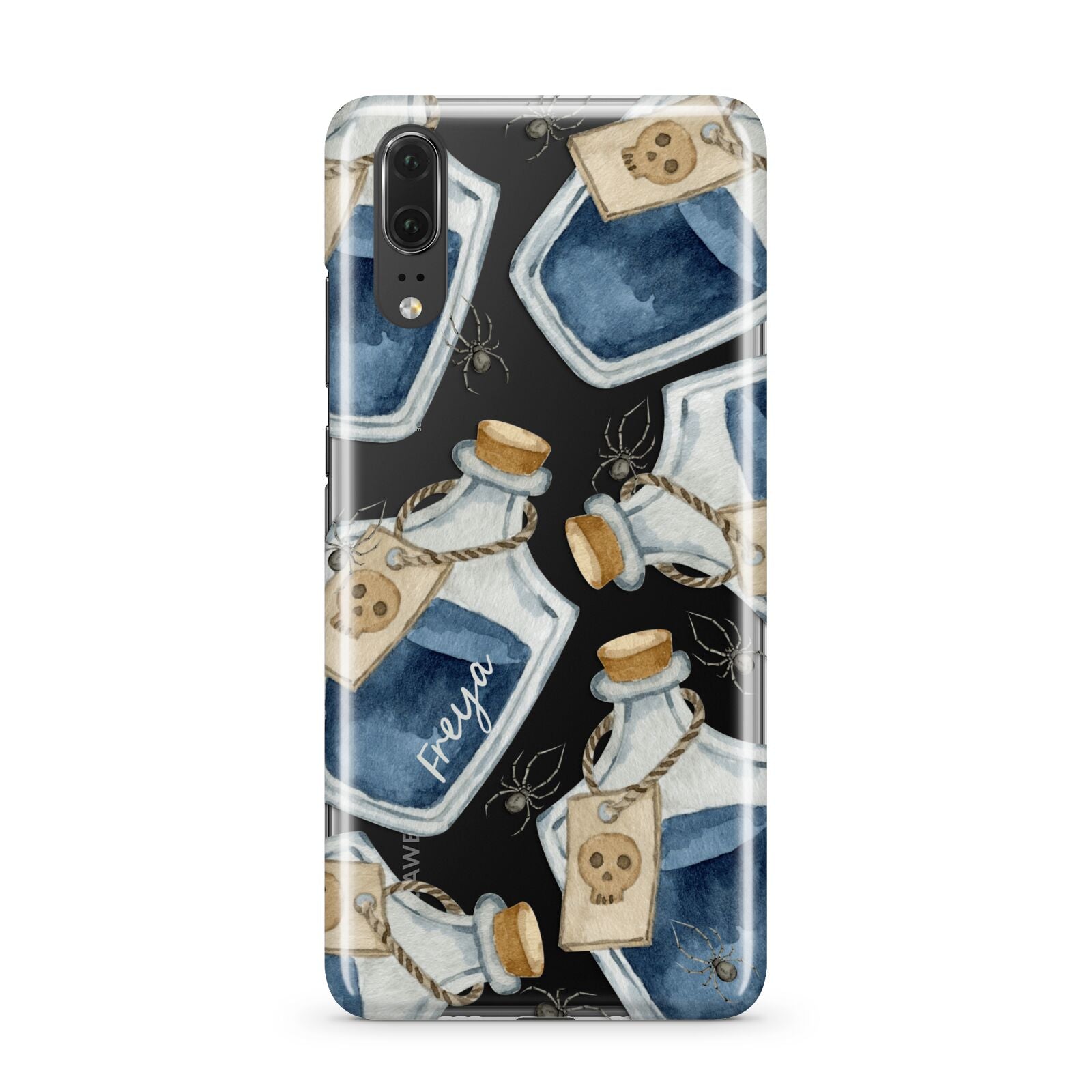 Blue Halloween Potion Huawei P20 Phone Case