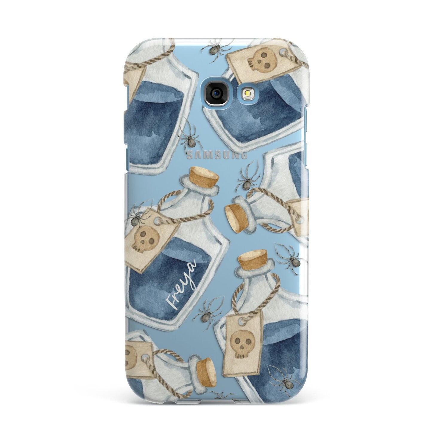 Blue Halloween Potion Samsung Galaxy A7 2017 Case