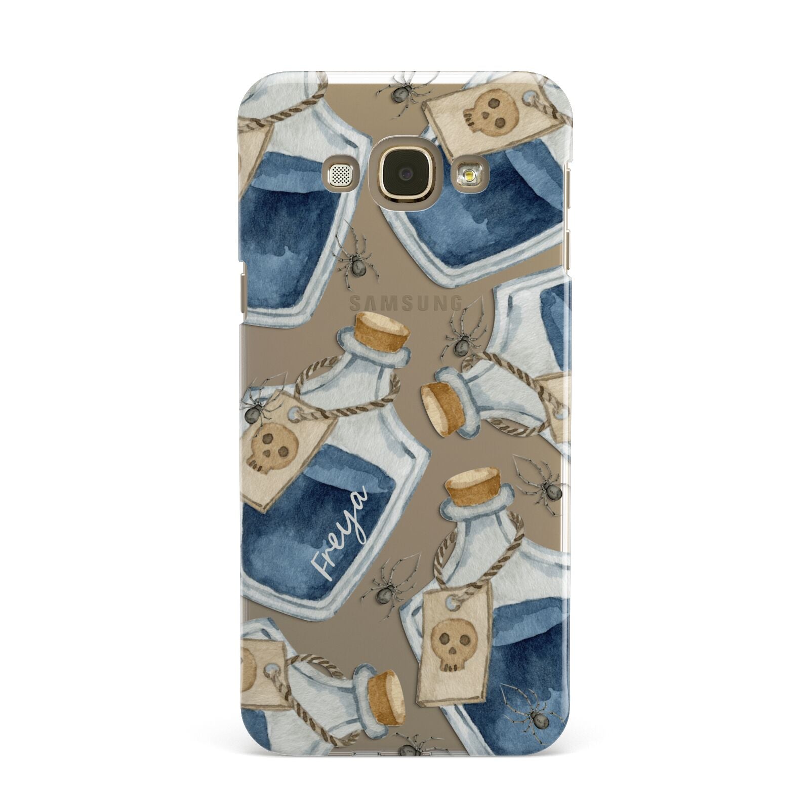 Blue Halloween Potion Samsung Galaxy A8 Case