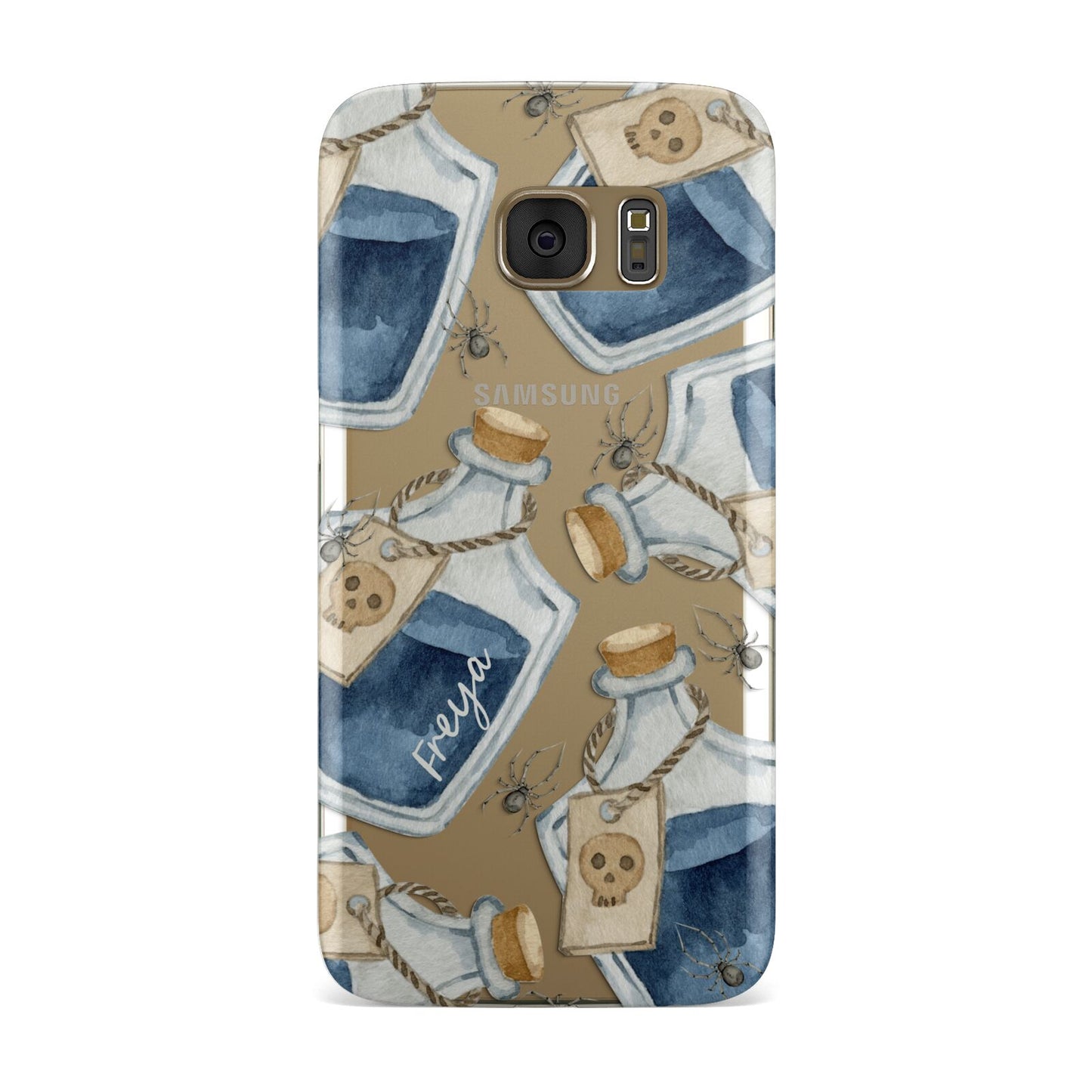 Blue Halloween Potion Samsung Galaxy Case