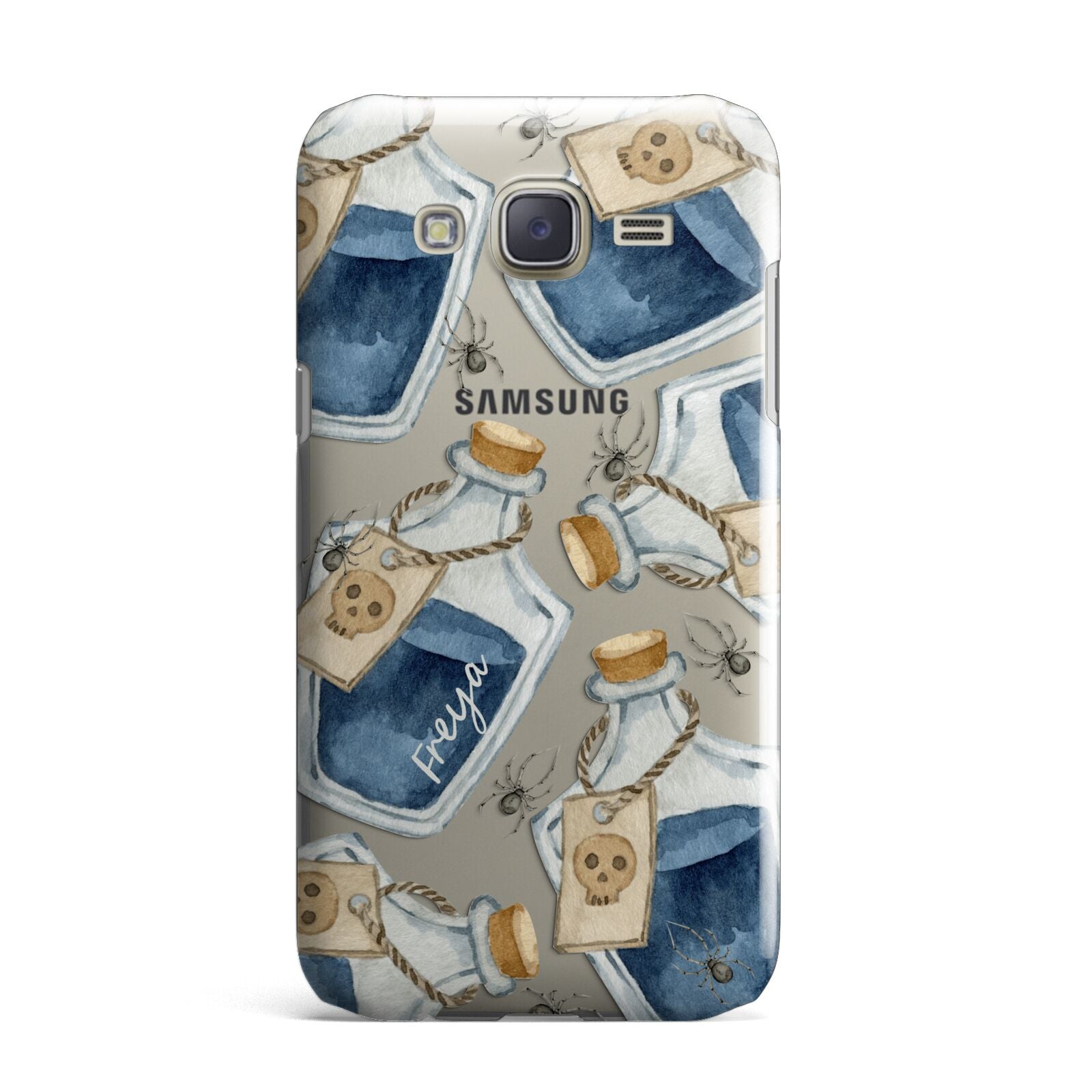 Blue Halloween Potion Samsung Galaxy J7 Case