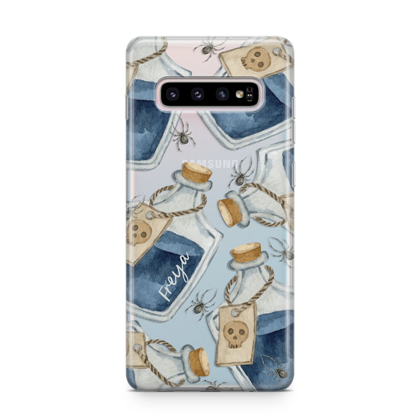 Blue Halloween Potion Samsung Galaxy S10 Plus Case