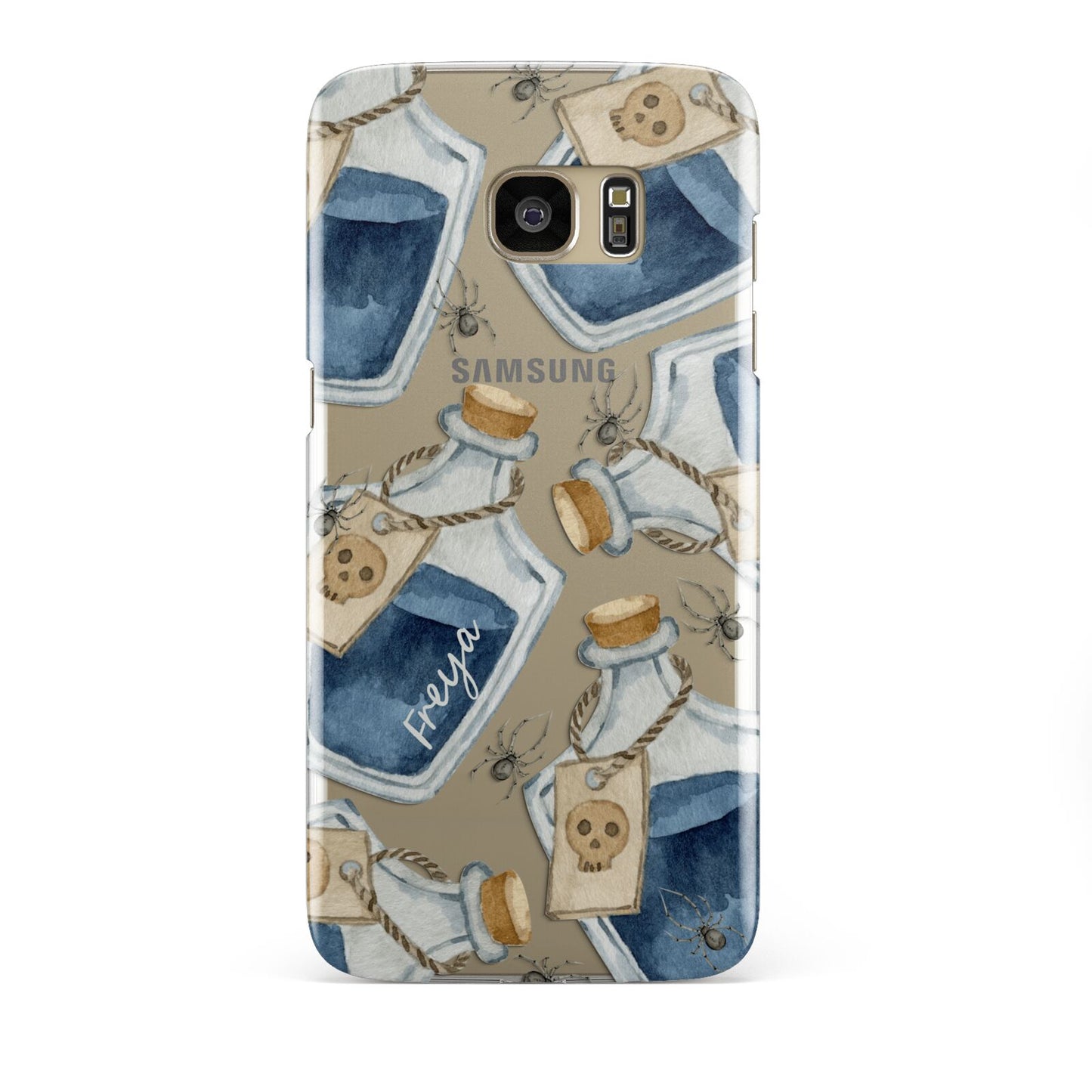 Blue Halloween Potion Samsung Galaxy S7 Edge Case