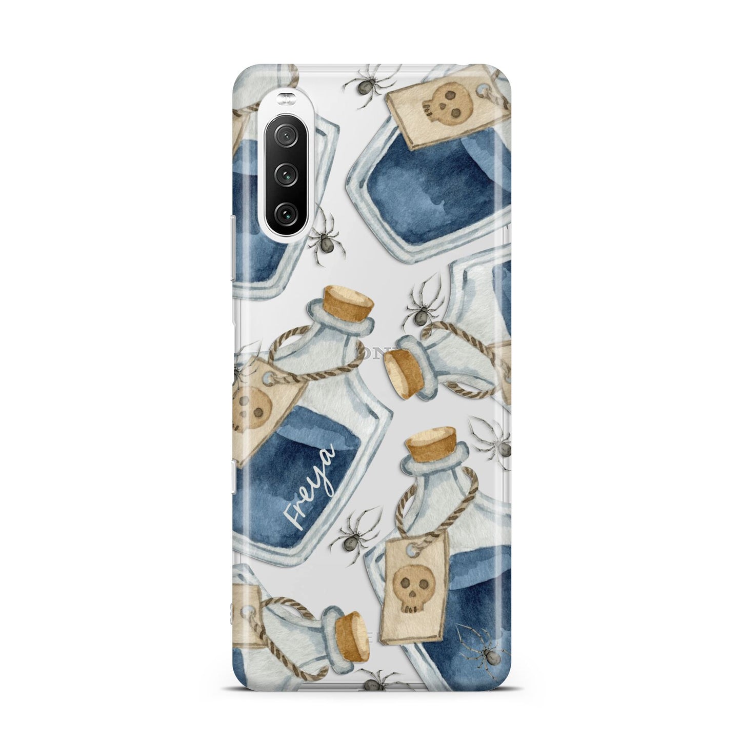 Blue Halloween Potion Sony Xperia 10 III Case