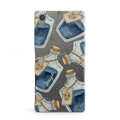 Blue Halloween Potion Sony Xperia Case