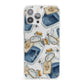 Blue Halloween Potion iPhone 13 Pro Max Clear Bumper Case
