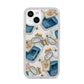 Blue Halloween Potion iPhone 14 Clear Tough Case Starlight