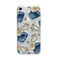 Blue Halloween Potion iPhone 7 Bumper Case on Silver iPhone
