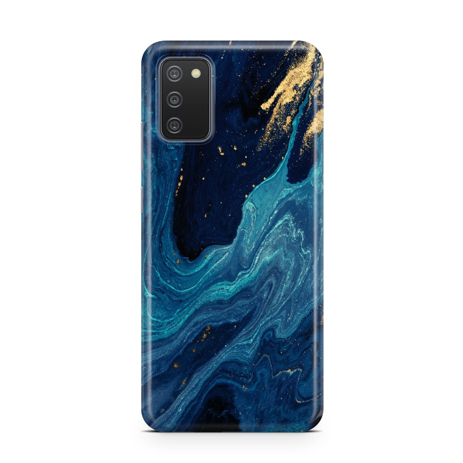 Blue Lagoon Marble Samsung A02s Case