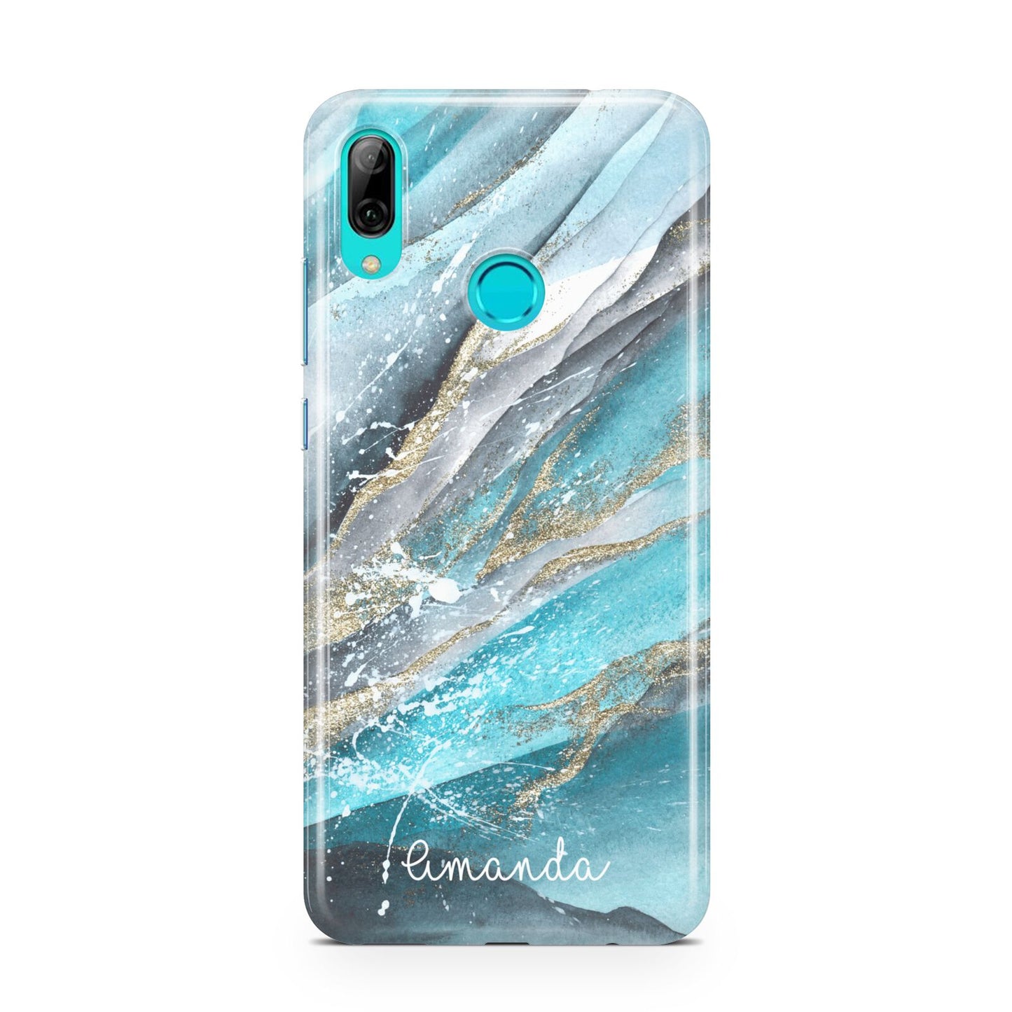 Blue Marble Custom Name Huawei P Smart 2019 Case