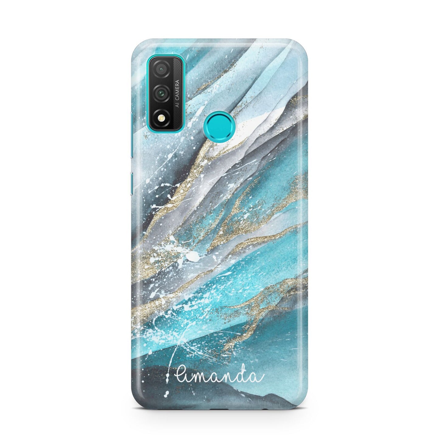 Blue Marble Custom Name Huawei P Smart 2020