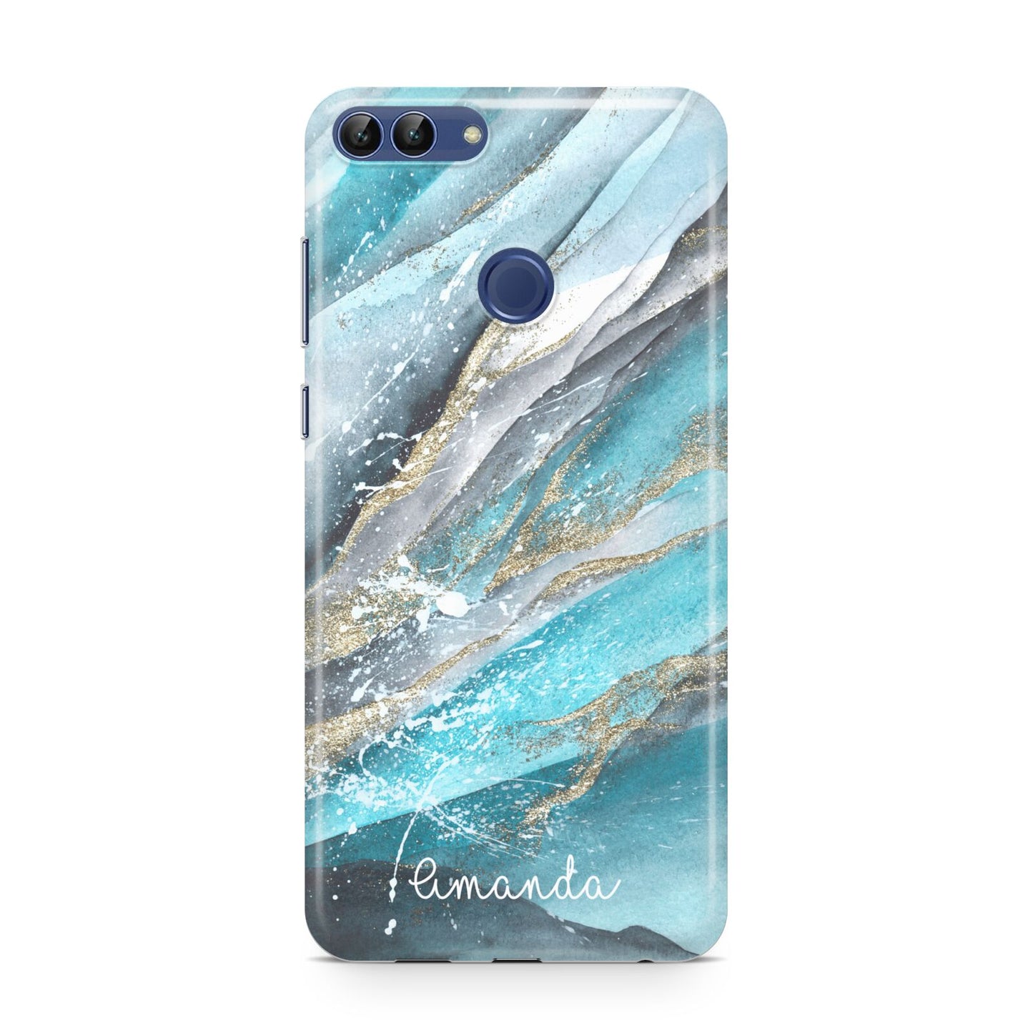 Blue Marble Custom Name Huawei P Smart Case