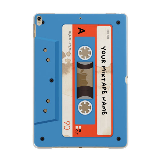 Blue Mixtape Custom Apple iPad Gold Case