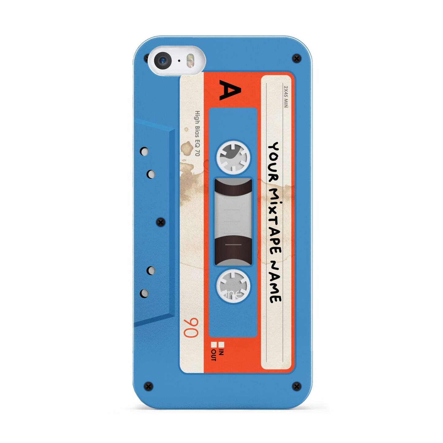 Blue Mixtape Custom Apple iPhone 5 Case