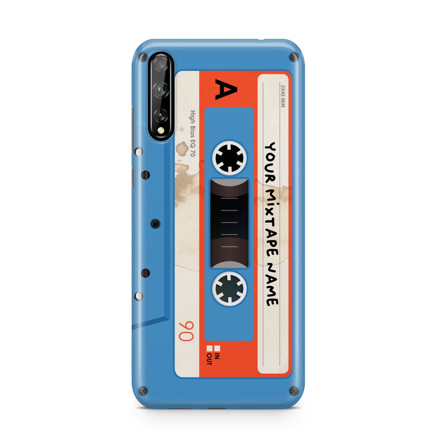 Blue Mixtape Custom Huawei Enjoy 10s Phone Case