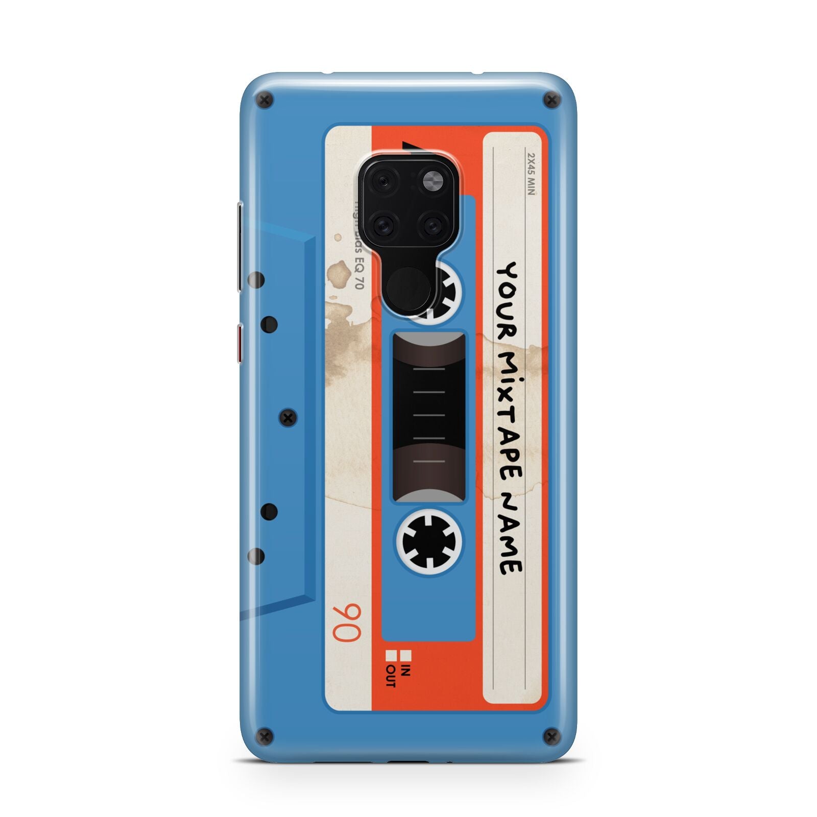 Blue Mixtape Custom Huawei Mate 20 Phone Case