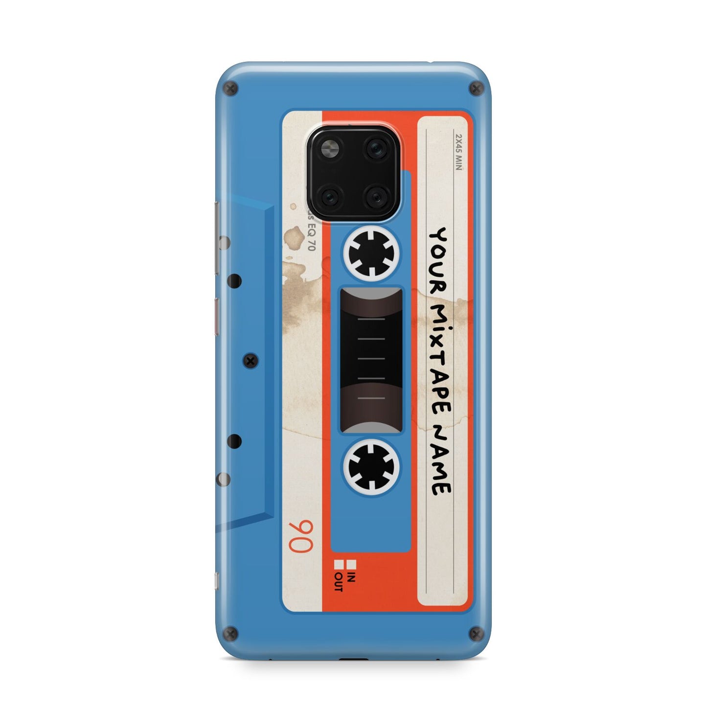 Blue Mixtape Custom Huawei Mate 20 Pro Phone Case