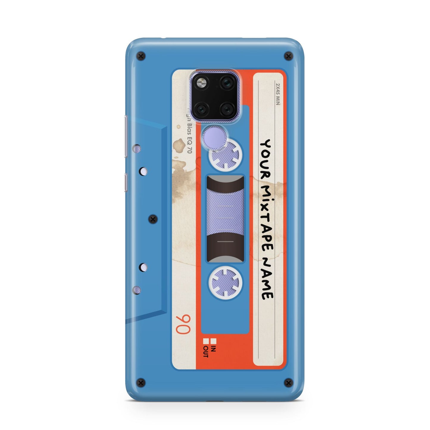 Blue Mixtape Custom Huawei Mate 20X Phone Case