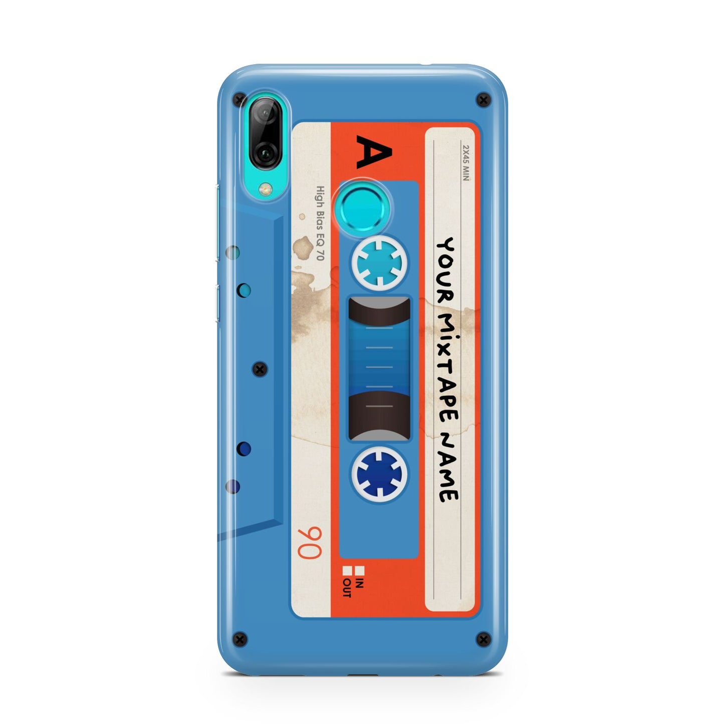 Blue Mixtape Custom Huawei P Smart 2019 Case