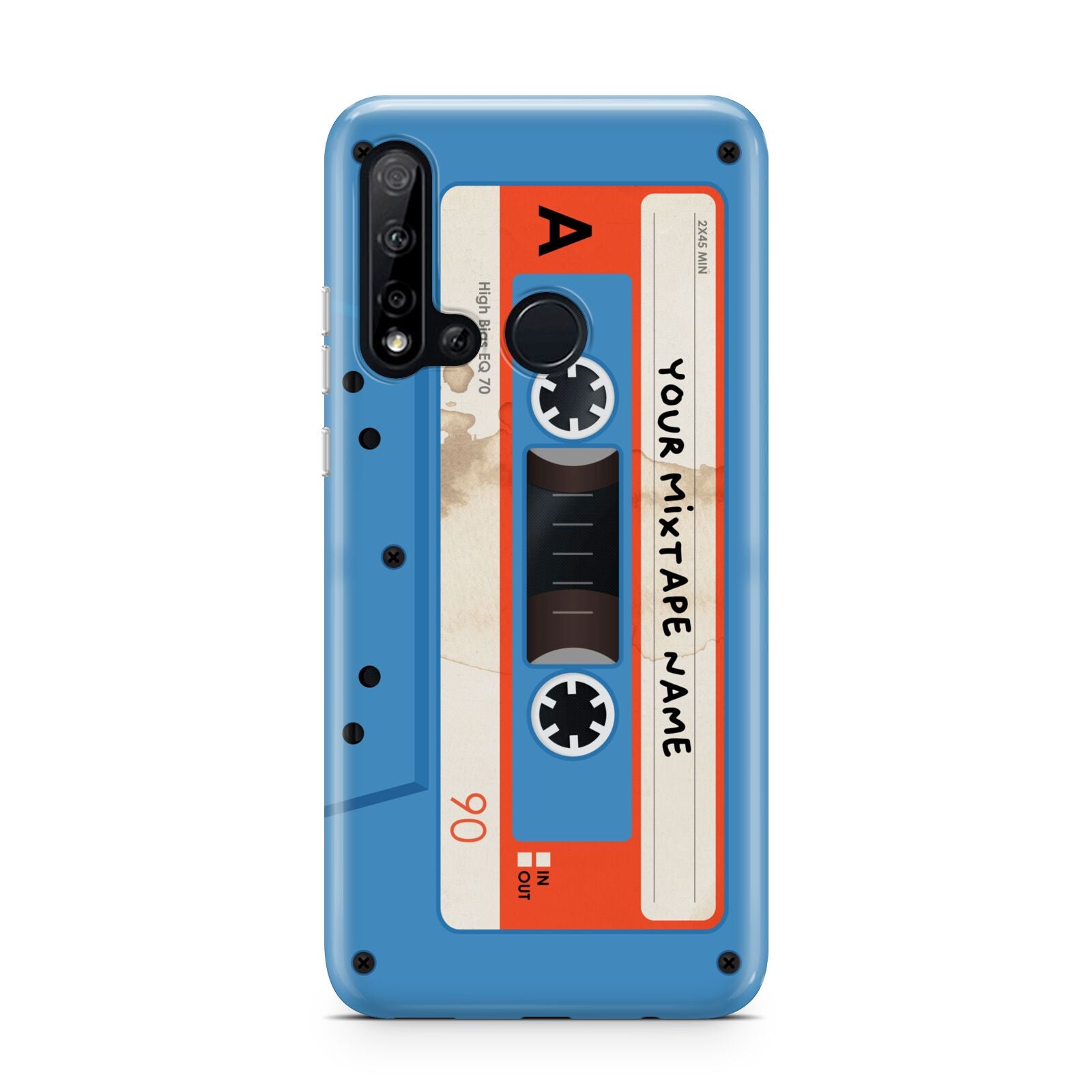 Blue Mixtape Custom Huawei P20 Lite 5G Phone Case