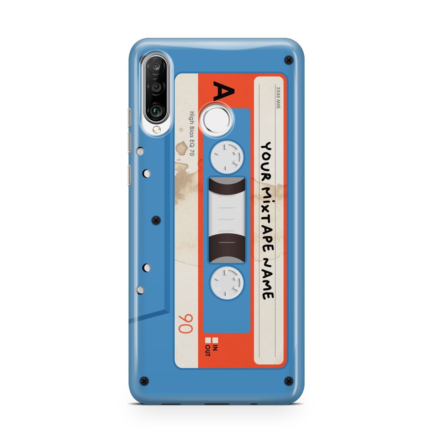 Blue Mixtape Custom Huawei P30 Lite Phone Case