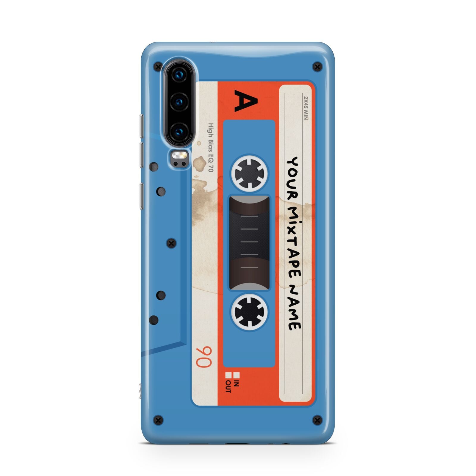 Blue Mixtape Custom Huawei P30 Phone Case