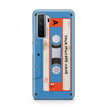 Blue Mixtape Custom Huawei P40 Lite 5G Phone Case