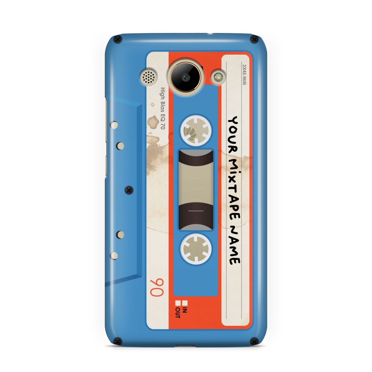 Blue Mixtape Custom Huawei Y3 2017