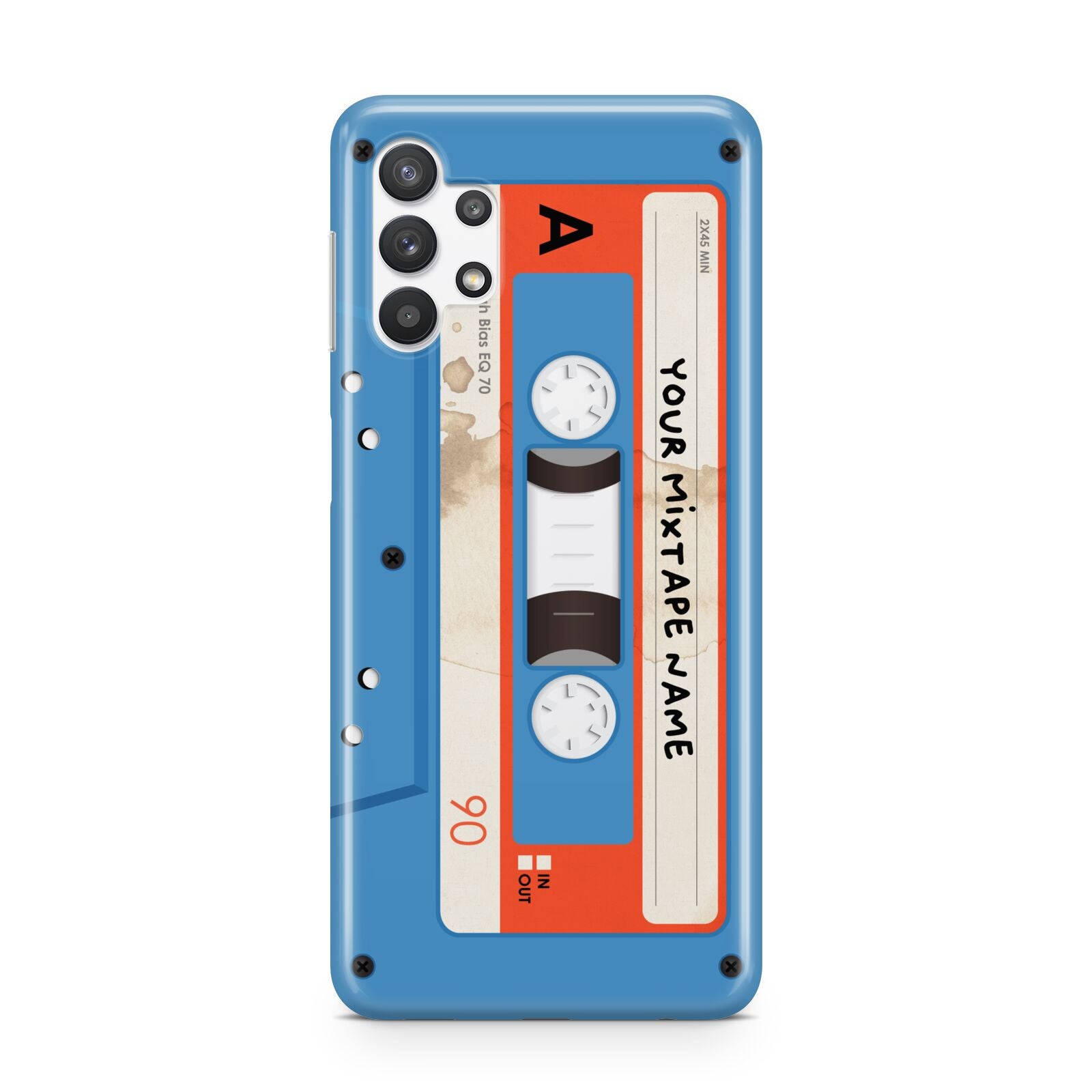 Blue Mixtape Custom Samsung A32 5G Case