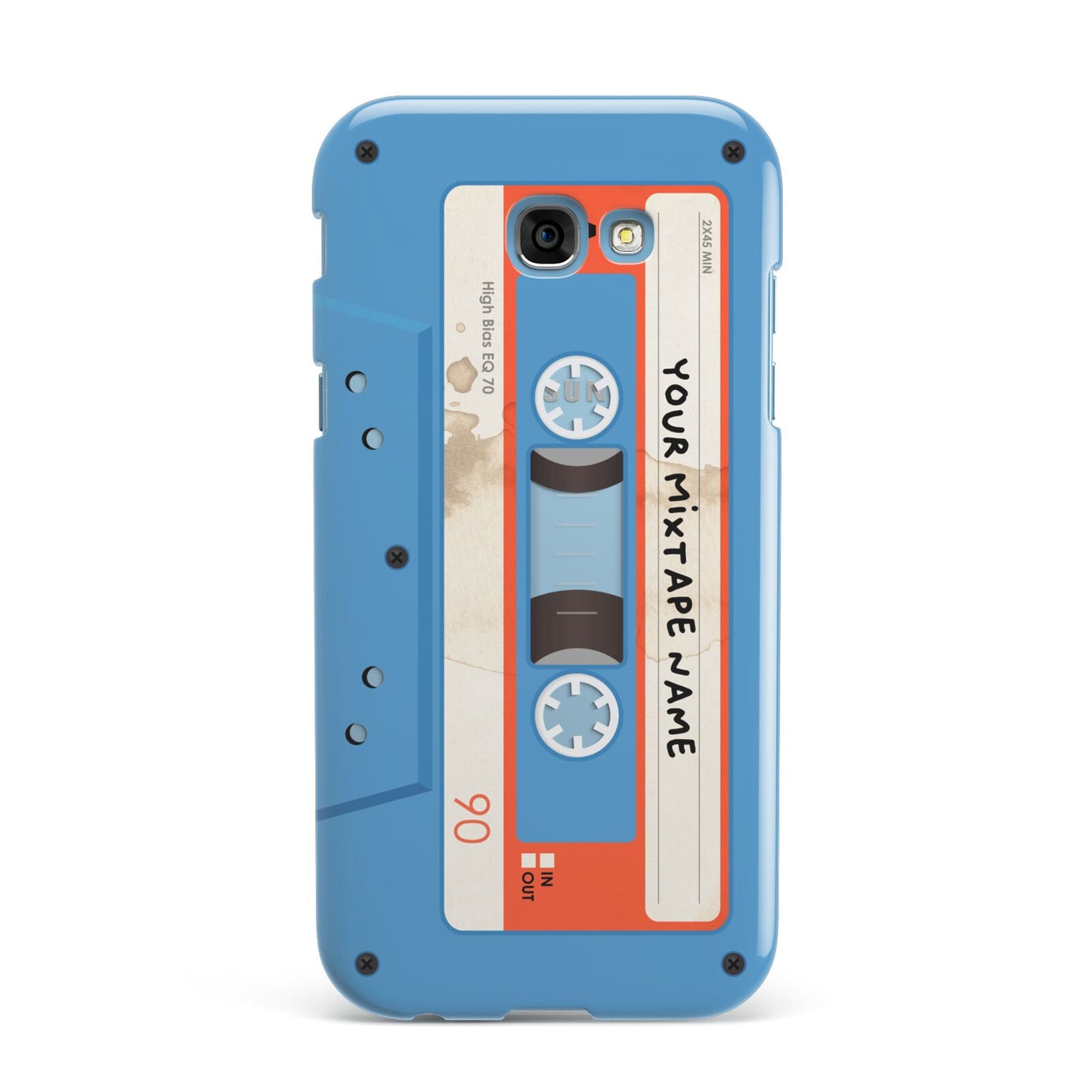 Blue Mixtape Custom Samsung Galaxy A7 2017 Case