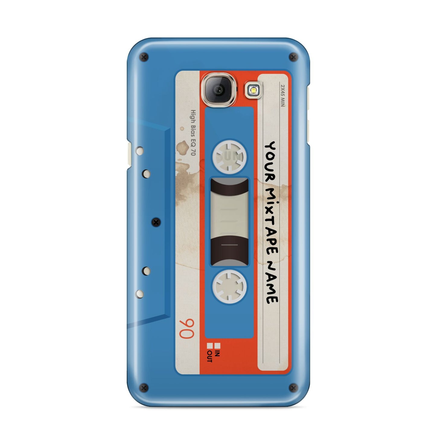 Blue Mixtape Custom Samsung Galaxy A8 2016 Case