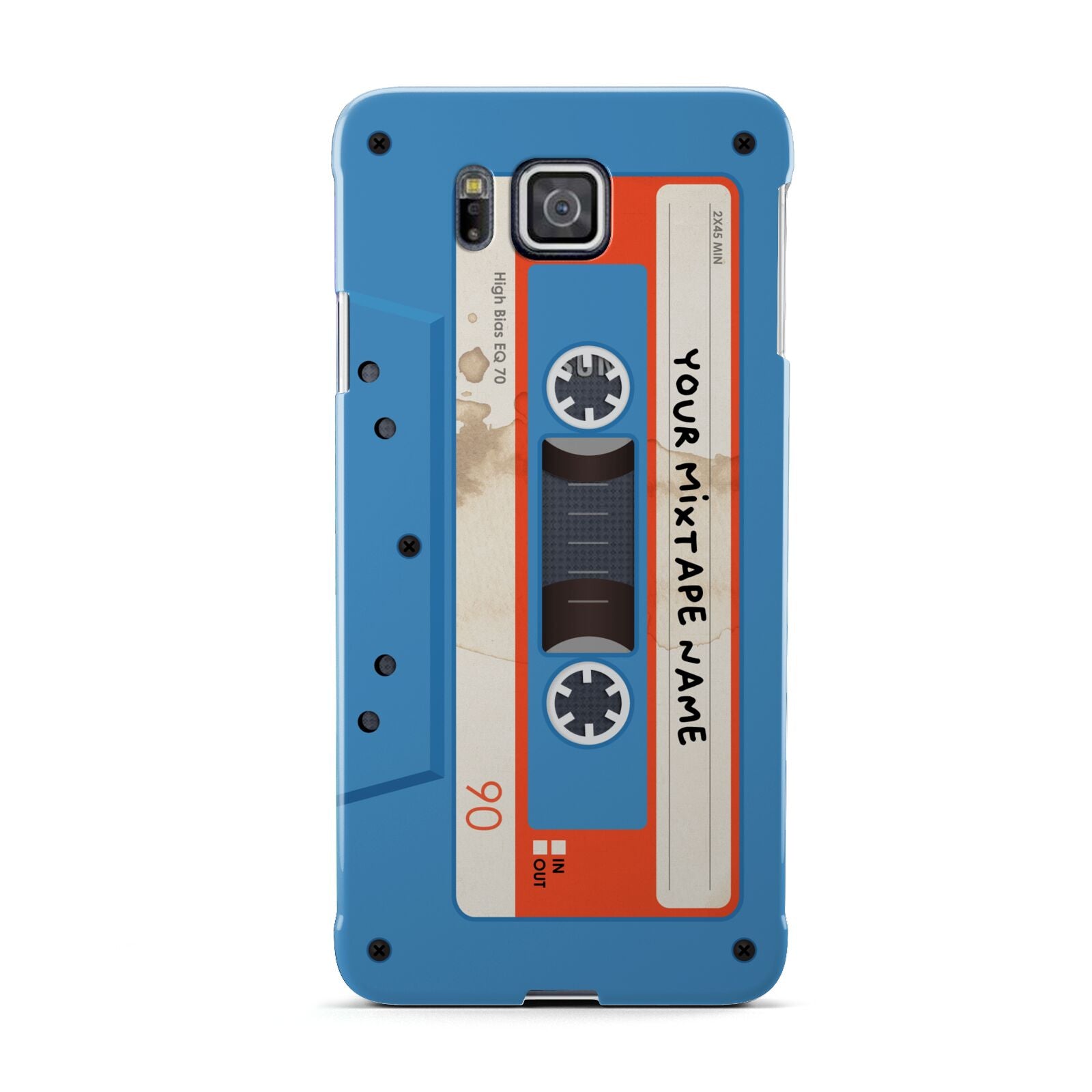 Blue Mixtape Custom Samsung Galaxy Alpha Case